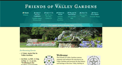 Desktop Screenshot of friendsofvalleygardens.co.uk