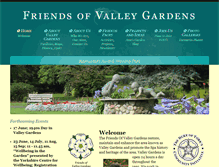 Tablet Screenshot of friendsofvalleygardens.co.uk